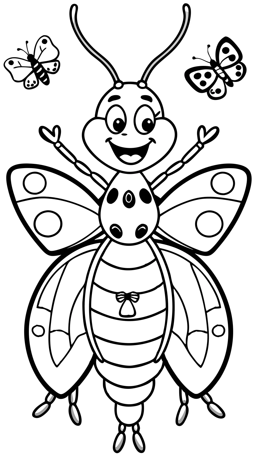 bugs coloring pages printable